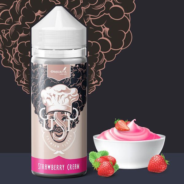 BCV Omerta Gusto - Strawberry Cream 120ml