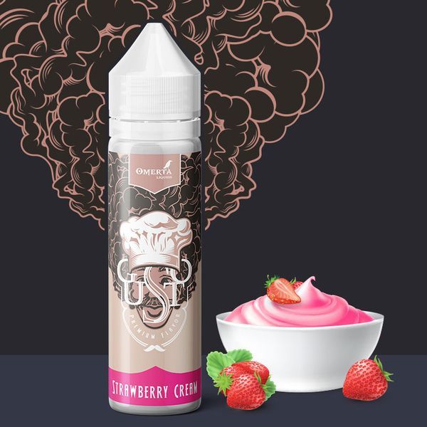 BCV Omerta Gusto - Strawberry Cream  60ml